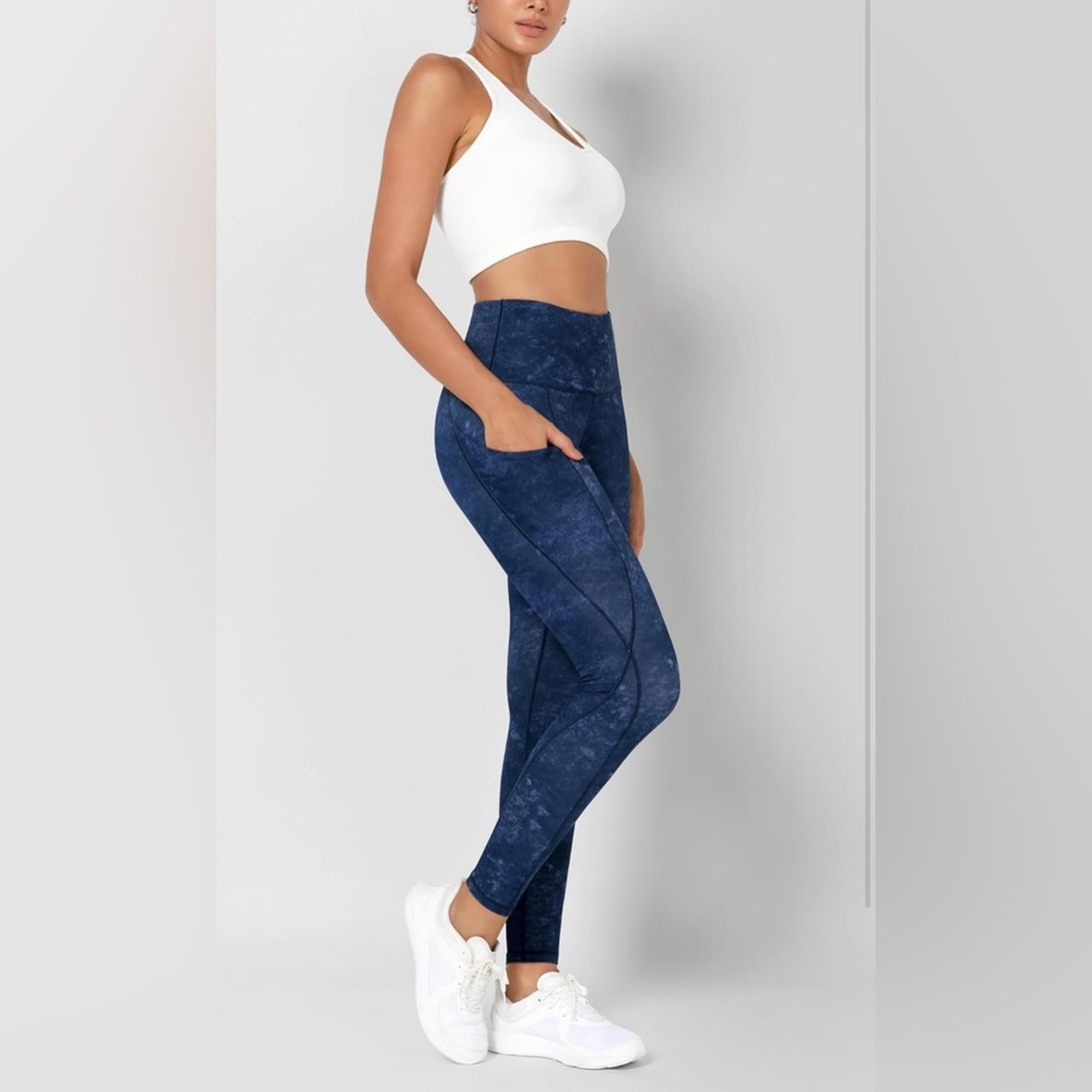 Ododos 7/8 length high waist leggings with pockets